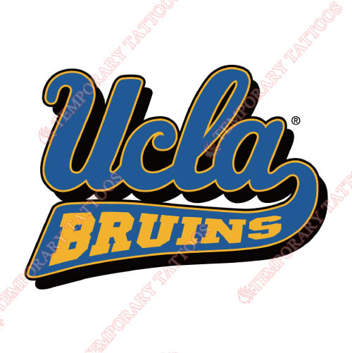 UCLA Bruins Customize Temporary Tattoos Stickers NO.6638